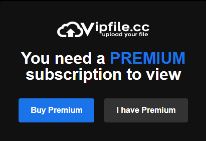 Click I have Premium button